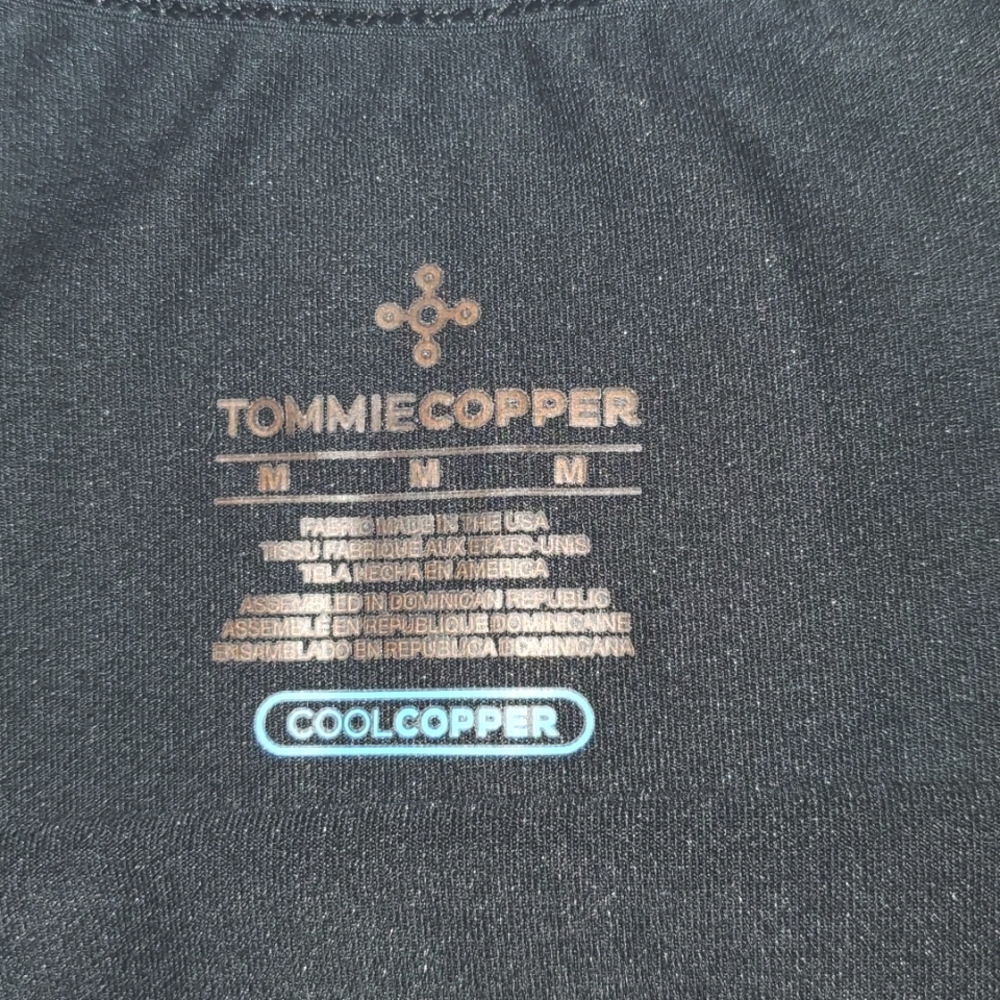 Tommiecopper compression tank, black, size medium,